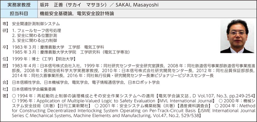 坂井　正善（サカイ　マサヨシ）